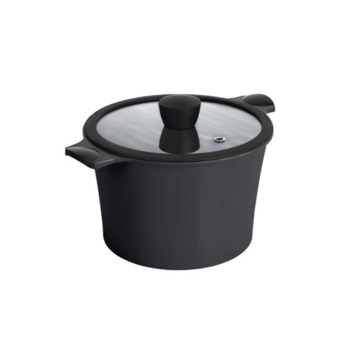 Кастрюля Ringel Zitrone black с крышкой 5,8 л (RG-2108-24/2 BL) – Ringel