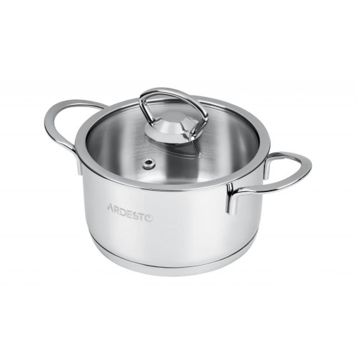 Каструля Ardesto Luna з кришкою 1,2 л (AR0612S) – Ardesto