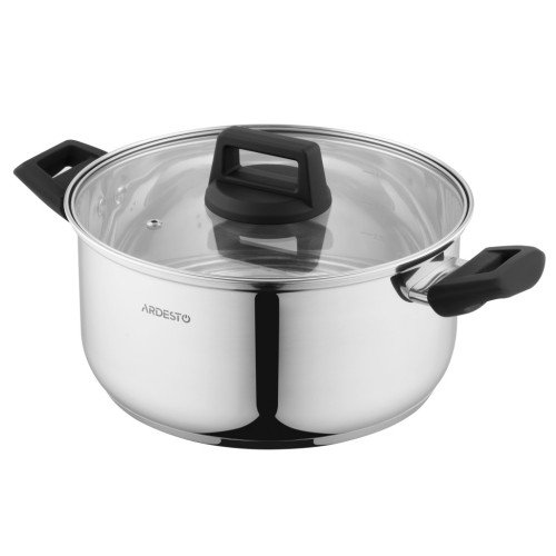 Кастрюля Ardesto Gemini с бакелитовыми ручками 5,1 л (AR3551G) – Ardesto