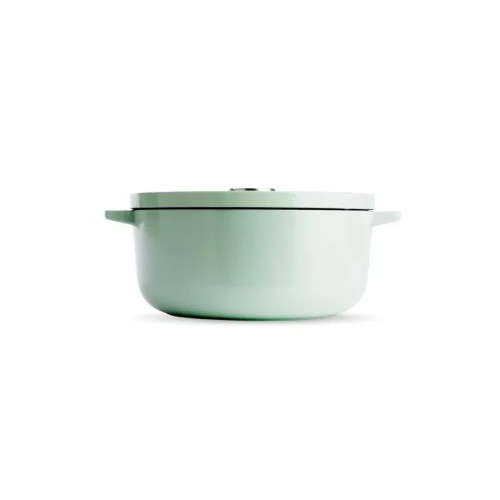 Кастрюля KitchenAid чавунна з кришкою 3,3 л Фісташкова (CC007433-001) – KitchenAid (вид 1)