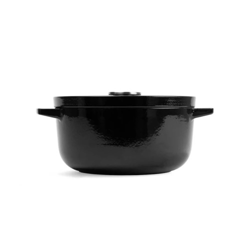 Каструля KitchenAid чавунна з кришкою 3,3 л Чорна (CC006058-001) – KitchenAid (вид 1)