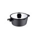 Каструля Bergner Ion, з кришкою 6 л (BG-35802-BK) – Bergner