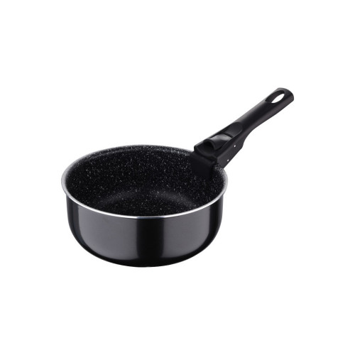 Ківш Bergner Click & cook black, набір зі знімною ручкою 16/18/20 см, 4 предмети (BG-31602-BK) – Bergner (вид 1)