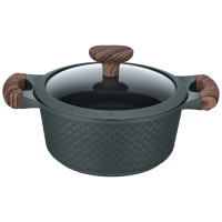 Каструля Resto Ran чорна 20 см 2.4 л (93901)