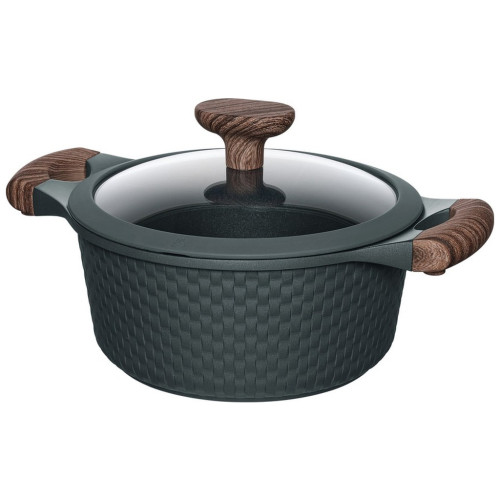 Каструля Resto Ran чорна 20 см 2.4 л (93901) – Resto (вид 1)