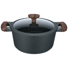 Каструля Resto Ran чорна 24 см 4,2 л (93903)