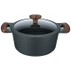 Каструля Resto Ran чорна 24 см 4,2 л (93903)