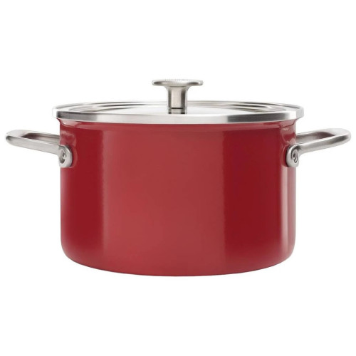Каструля KitchenAid Steel Core 24 см 6 л червоний (CC003270-001) – KitchenAid (вид 1)