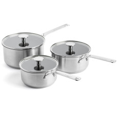 Ковш KitchenAid SSS, з кришками, набір 3 шт (CC005740-001)