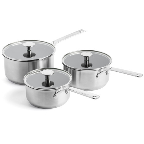 Ківш KitchenAid SSS, з кришками, набір 3 шт (CC005740-001) – KitchenAid