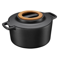 Каструля Fiskars Norden чавунна 4 л чорна (1026565)