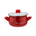 Каструля Interos емаль Бон Апетит 2,1л червона (ІТ-2234С-16) – Interos
