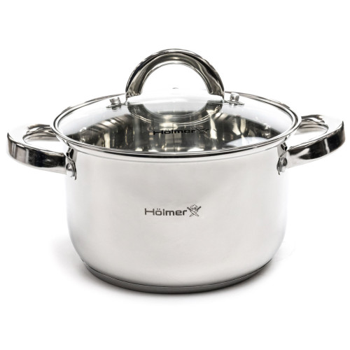 Кастрюля Hölmer з кришкою 2,6л (CR-18426-SS) – Hölmer