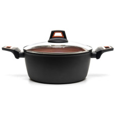 Каструля Hölmer кована з кришкою CR-1342-SBMCL Carrot 4,2 л (CR-1342-SBMCL Carrot)