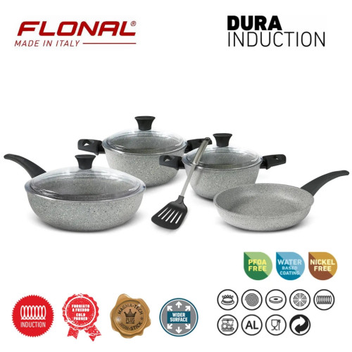 Набор посуды Flonal Dura Induction 8 предметів (DUISET08PZ) – Flonal (вид 2)