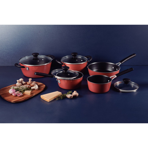 Набор посуды Tramontina Glenz 9 предметів Мідний (28699/410) – Tramontina (вид 1)