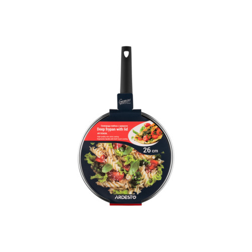 Сковорода Ardesto Gemini Gourmet Viareggio Cover Grey 26 см (AR1926GDL) – Ardesto (вид 1)