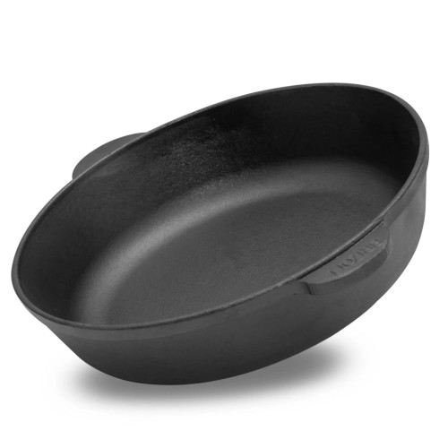 Сковорода Brizoll Monolith чавунна зі скляною кришкою 240х60 мм (M2460U-6) – Brizoll (вид 2)