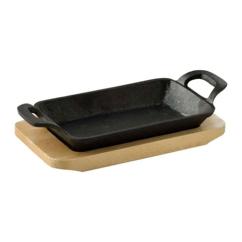 Сковорода MasterPro Cook & Share 17х10 см з серверувальною дошкою (BGMP-3807-4) – MasterPro
