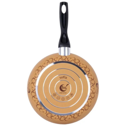 Сковорода TVS Sofia 24 см, жовта (83107241910001ж) – TVS (вид 1)