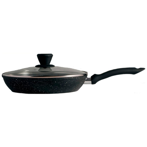 Сковорода Gusto Galaxy 24x4.5 cм + крышка GT-2307-24 (112196) – Gusto