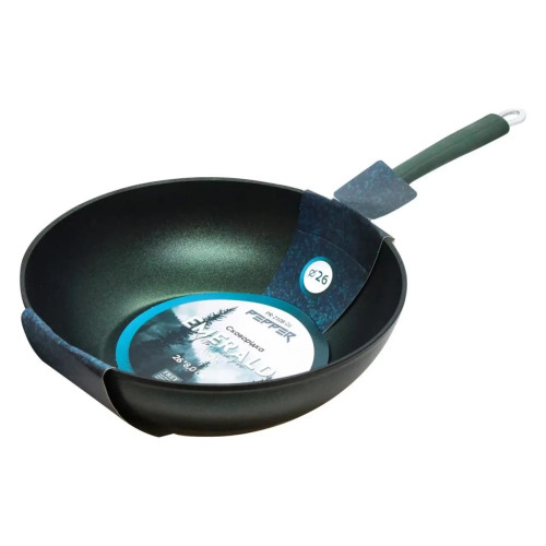 Сковорода Pepper "Emerald" WOK 26 x 8,0 cм Titanium Pro (PR-2108-26) – Pepper (вид 1)