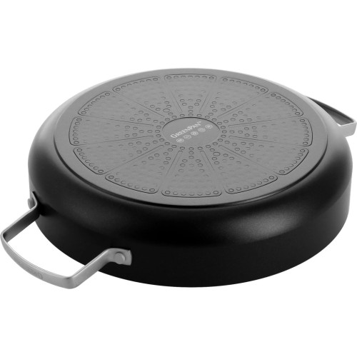 Сотейник GreenPan Chef's Collection з кришкою 28 см, 3,5 л (CC007736-001) – GreenPan (вид 1)