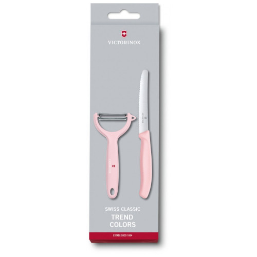 Набор ножей Victorinox SwissClassic Paring Set Tomato and Kiwi Light Pink (6.7116.23L52) – Victorinox
