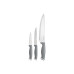 Набір ножів Ardesto Gemini Gourmet 3 шт Grey (AR2103GR) – Ardesto