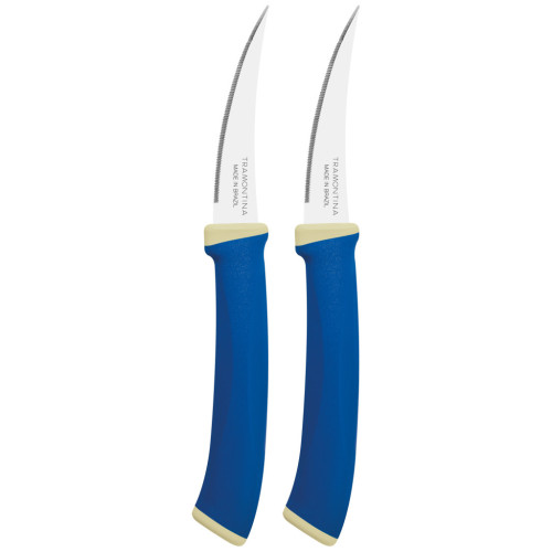Набор ножей Tramontina Felice Blue Tomato 76 мм 2 шт (23495/213) – Tramontina