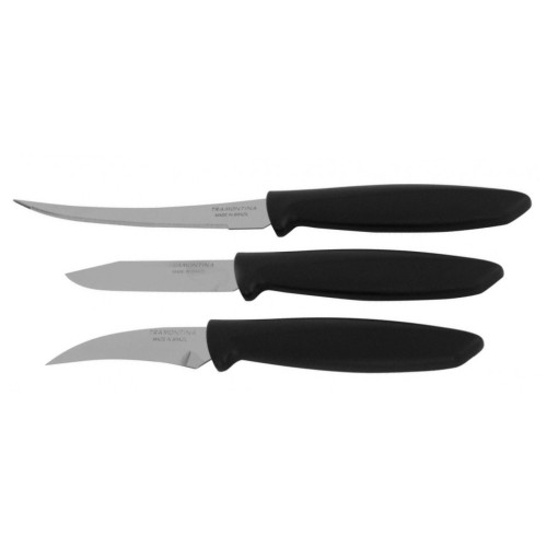 Набір ножів Tramontina Plenus Black 3 предмети (23498/012) – Tramontina