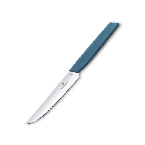 Кухонный нож Victorinox Swiss Modern Steak 12 см Синій (6.9006.122) – Victorinox (вид 1)