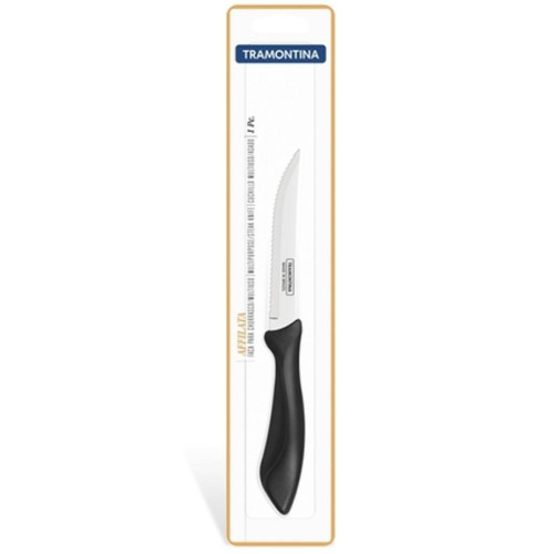 Кухонний ніж Tramontina Affilata Steak 127 мм Black (23651/105) – Tramontina (вид 1)