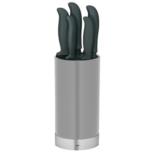 Набор ножей Kela Acida с подставкой 6 предметов Grey (11288) – Kela