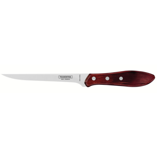 Кухонний ніж Tramontina Barbecue Polywood Fillet 152 мм Червоне Дерево (21188/176) – Tramontina (вид 1)