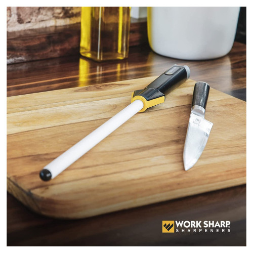Мусат Work Sharp Ceramic Kitchen Honing Rod WSKTNCHR-I (WSKTNCHR-I) – Work Sharp (вид 1)