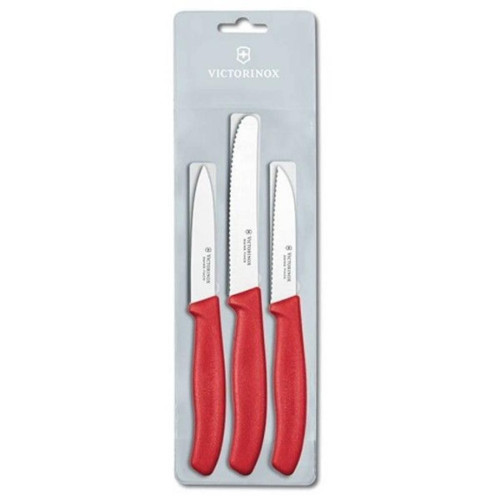 Набір ножів Victorinox SwissClassic из 3 предметов Красный (6.7111.3) – Victorinox