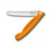Кухонный нож Victorinox SwissClassic Foldable Paring 11 см Serrated Orange (6.7836.F9B) – Victorinox