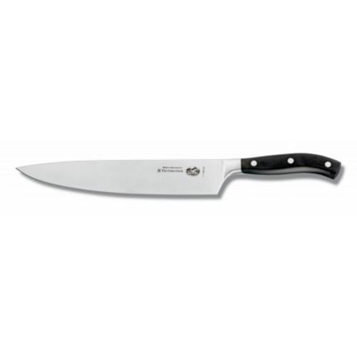 Кухонный нож Victorinox Grand Maitre шеф-повара 25 см, черный (7.7403.25G) – Victorinox