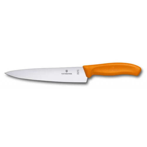 Кухонный нож Victorinox SwissClassic поварской 19 см, оранжевый (6.8006.19L9B) – Victorinox
