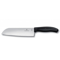 Кухонний ніж Victorinox SwissClassic сантоку 17 см, черный (6.8503.17B)