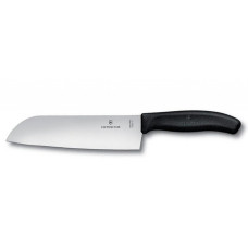 Кухонний ніж Victorinox SwissClassic сантоку 17 см, черный (6.8503.17B)
