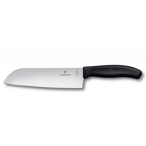 Кухонний ніж Victorinox SwissClassic сантоку 17 см, черный (6.8503.17B) – Victorinox