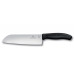 Кухонний ніж Victorinox SwissClassic сантоку 17 см, черный (6.8503.17B) – Victorinox