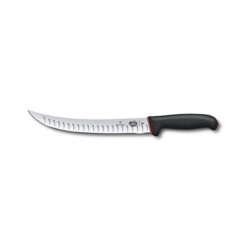 Кухонний ніж Victorinox Fibrox Butcher 25 см Dual Grip Black (5.7223.25D) – Victorinox