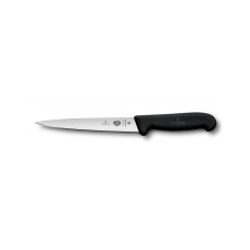 Кухонный нож Victorinox Fibrox Filleting Flexible 18 см Black (5.3703.18)