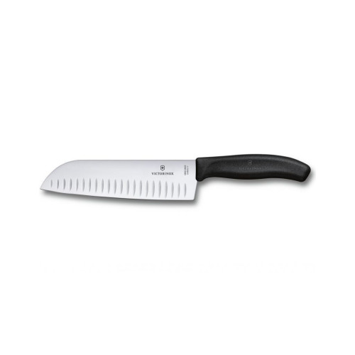 Кухонный нож Victorinox SwissClassic Santoku 17 см Black (6.8523.17B) – Victorinox (вид 1)