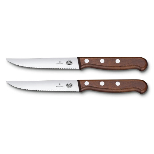 Набір ножів Victorinox Wood Steak Set 2шт Serrate (5.1230.12G) – Victorinox (вид 2)