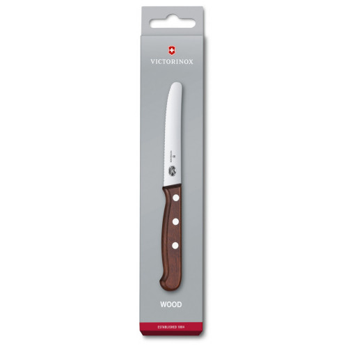 Кухонний ніж Victorinox Wood Tomato and Table 11см (5.0830.11G) – Victorinox