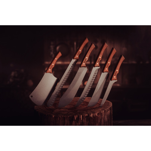 Кухонний ніж Tramontina Churrasco Black мачете для м'яса 253 мм (22844/110) – Tramontina (вид 2)